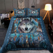 Premium Unique Native American Wolf Bedding Set Ultra Soft and Warm VXK090502DS