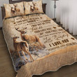 Premium Unique Deer Couple Bedding Set Ultra Soft and Warm LTANT040306DS