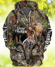 Premium Unique Deer Hunting Zip Hoodie Ultra Soft DDD110511DS