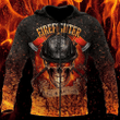 Premium Unique Firefighter Zip Hoodie Ultra Soft and Warm NHT110507DS