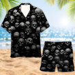 Unique Skull Design Hawaii Shirt 3D All Over Printed VXK100701XX