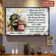 Elderly Couple Life Canvas Premium Edition VXK240602NV