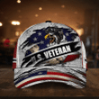 Premium Multiple US Military Services Veteran Cap NVT301001