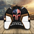 American Skull Veteran Classic Cap Multicolored 3D Printed | Ziror