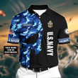 Personalized Premium Veteran U.S Navy 3D Polo All Over Printed NDT260507MT