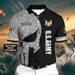 Personalized Premium Veteran U.S Army 1 3D Polo All Over Printed NDT260503MT