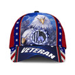 Premium Men's Veteran Cap Eagle Blue Color | Ziror