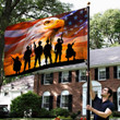 Veteran Grommet Flag US Military PVC260517