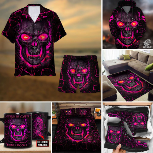 Premium Quality Skull Pink Collection Printed DNH010794XX