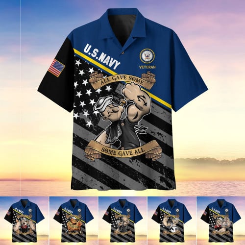 Premium U.S Navy Veteran Hawaii Shirt PVC260404