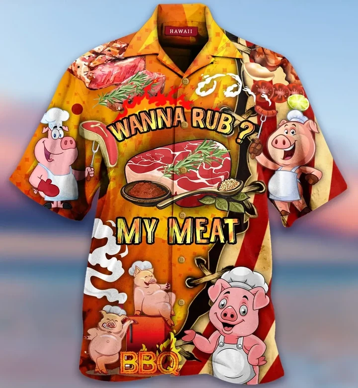 Premium Unique Meat Funny Barbecue Hawaii Shirts Ultra Soft and Warm LTANT070305DS