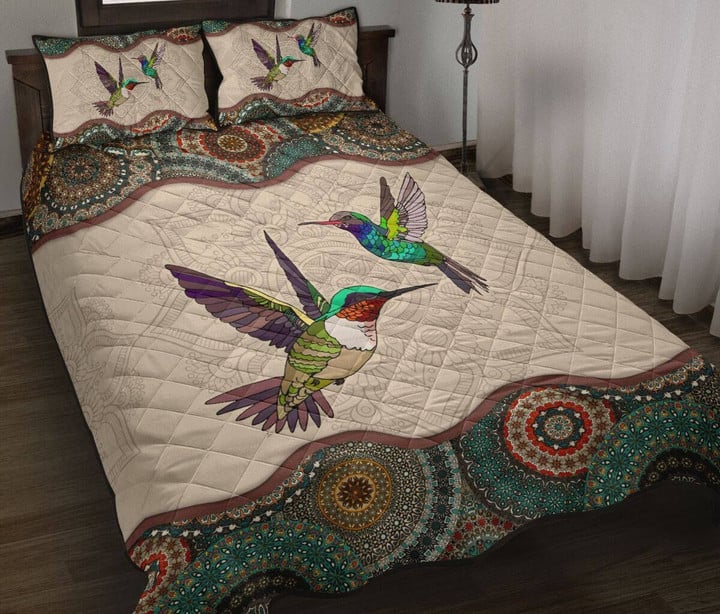 Premium Unique Hummingbird Lover Bedding Set Ultra Soft LTAVT070404DS