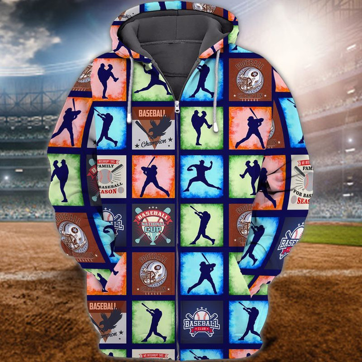 Premium Unique Beaseball  Zip Hoodie Ultra Soft and Warm LTANT250321DS