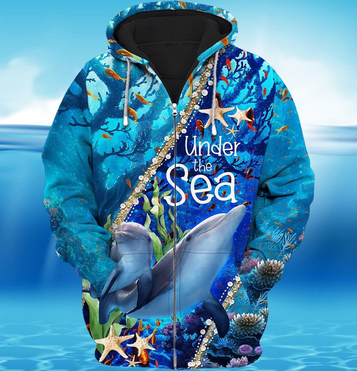 Premium Unique Sea Zip Hoodie Ultra Soft and Warm LTADD240305DP