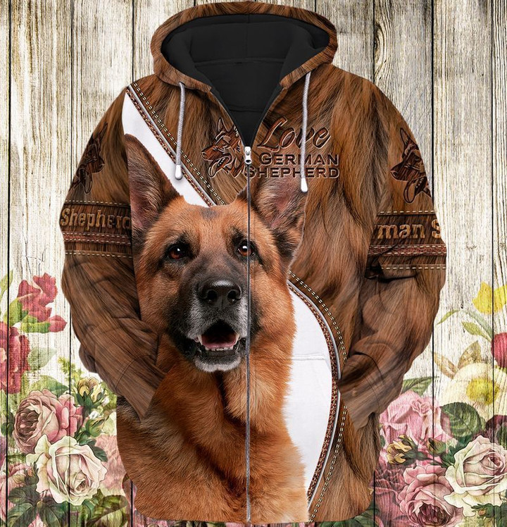 Premium Unique Dogs Lover Zip Hoodie Ultra Soft and Warm-LTADD020121DS