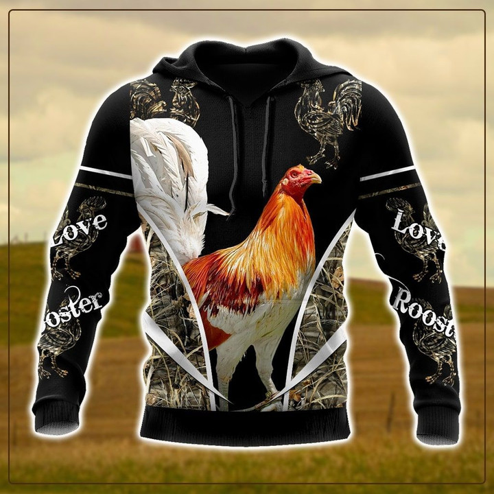 Premium Unique Rooster Hoodie Ultra Soft and Warm NHT060529DS