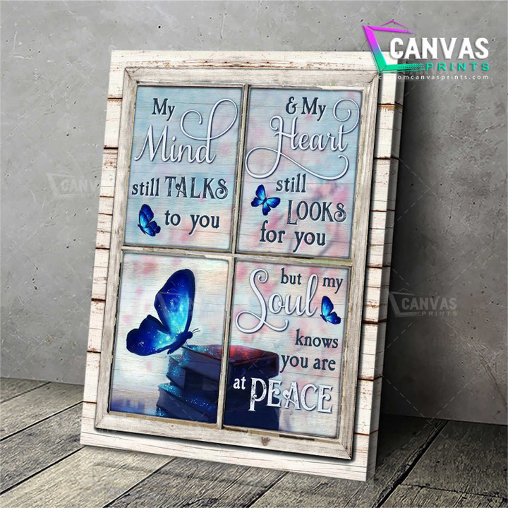 My Mind Still Talk To You Butterfly Canvas Premium Edition VXK130504DS