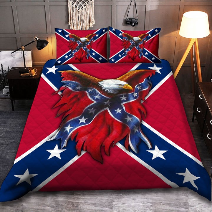 Premium Eagle Patriotics Quilt Bedding Set LTA230602