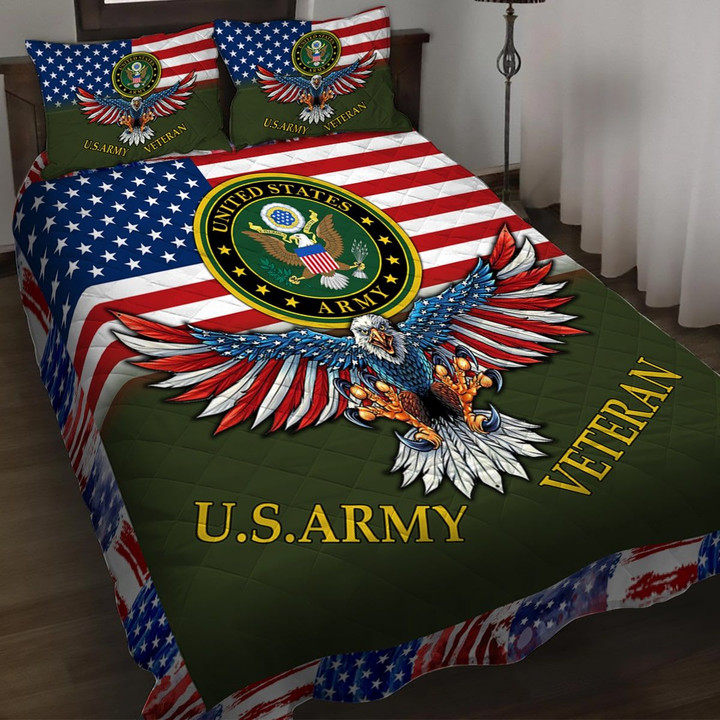 Premium Multiple US Military Services Veteran Bedding Set TVN181003