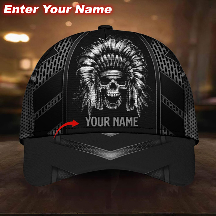 Unique Native American Skull Cap TVN091106