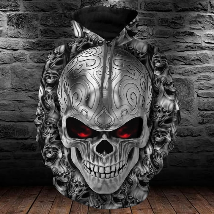 Unique Metal Skull 3D Collection TVN041102