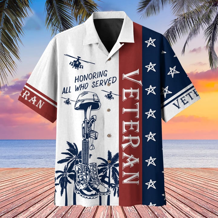 Premium U.S Veteran Hawaii Shirt PVC040510