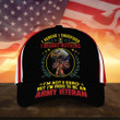 Premium US Army Veteran 3D Cap PVC220202