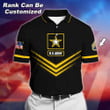 Unique Personlised U.S Army Service Veteran Polo Shirt PVC220303
