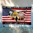 Thank You Veteran We Owe Them All Memorial Day American Flag PVC260518