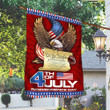 America Patriot Flag Congress July 4th PVC100614