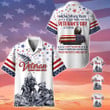 Premium Memorial Day Is For Them Veteran's Day Is For Me Polo And Hawaii Shirt NPVC060201