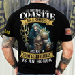 Premium Being A Coast Guard Veteran Is An Honor T-Shirt NPVC220510