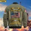 Premium Custom USMC Veteran Bomber Jacket VPVC804011, Gifts For US Marine Veteran, Gifts On Father's Day, Veterans Day.