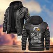 Premium Custom US Army Veteran Leather Jacket VPVC701401, Gifts For Army Veteran, Gifts On Father's Day, Armed Forces Day, Veterans Day.