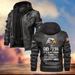 Premium Custom US Navy Veteran Leather Jacket VPVC701402, Gifts For Navy Veteran, Gifts On Father's Day, Armed Forces Day, Veterans Day.