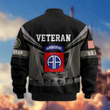 Premium Custom 82nd Airborne Bomber Jacket VPVC800264, Waterproof Windbreaker Coat, Army Veteran Gift, Veterans Day Gift.
