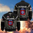 Premium Custom 82nd Airborne Bomber Jacket VPVC800264, Waterproof Windbreaker Coat, Army Veteran Gift, Veterans Day Gift.