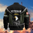 Premium Custom 101st Airborne Bomber Jacket VPVC800265, Waterproof Windbreaker Coat, Army Veteran Gift, Veterans Day Gift.