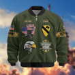 Premium Custom 1st Cavalry Division Bomber Jacket VPVC800271, Waterproof Windbreaker Coat, Army Veteran Gift, Veterans Day Gift.