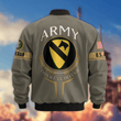 Premium Custom 1st Cavalry Division Bomber Jacket VPVC800272, Waterproof Windbreaker Coat, Army Veteran Gift, Veterans Day Gift.
