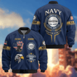 Premium Custom US Submarine Bomber Jacket VPVC800277, Waterproof Windbreaker Coat, Navy Veteran Gift, Veterans Day Gift.