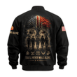 Premium Custom USMC Bomber Jacket VPVC811063, Waterproof Windbreaker Coat, Marine Veteran Gift, Veterans Day Gift.