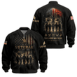 Premium Custom US Veteran Bomber Jacket VPVC811067, Waterproof Windbreaker Coat, US Veteran Gift, Veterans Day Gift.