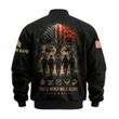 Premium Custom Army National Guard Veteran Bomber Jacket VPVC811068, Waterproof Windbreaker Coat, Army National Guard Veteran Gift, Veterans Day Gift.