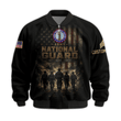 Premium Custom Army National Guard Veteran Bomber Jacket VPVC811068, Waterproof Windbreaker Coat, Army National Guard Veteran Gift, Veterans Day Gift.
