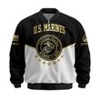 Premium Custom USMC Veteran Bomber Jacket VPVC811263, Waterproof Windbreaker Coat, Marine Veteran Gift, Veterans Day Gift.