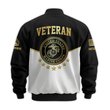Premium Custom USMC Veteran Bomber Jacket VPVC811263, Waterproof Windbreaker Coat, Marine Veteran Gift, Veterans Day Gift.