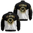 Premium Custom USAF Veteran Bomber Jacket VPVC811264, Waterproof Windbreaker Coat, Air Force Veteran Gift, Veterans Day Gift.
