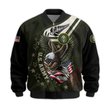 Premium Custom US Army Veteran Bomber Jacket VPVC811501, Waterproof Windbreaker Coat, Army Veteran Gift, Veterans Day Gift.