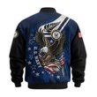 Premium Custom US Navy Veteran Bomber Jacket VPVC811502, Waterproof Windbreaker Coat, Navy Veteran Gift, Veterans Day Gift.
